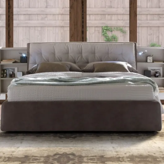 Letto con box contenitore Donovan di Le Comfort