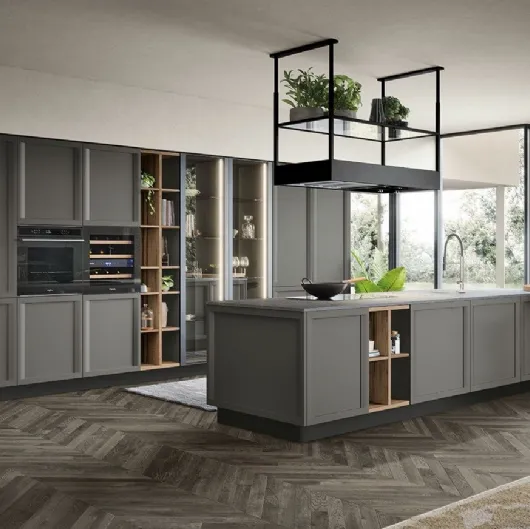 Cucina Classica con isola Bellaria 01 di Forma Cucine