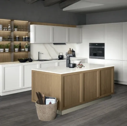 Cucina Classica con isola Bellaria 03 di Forma Cucine