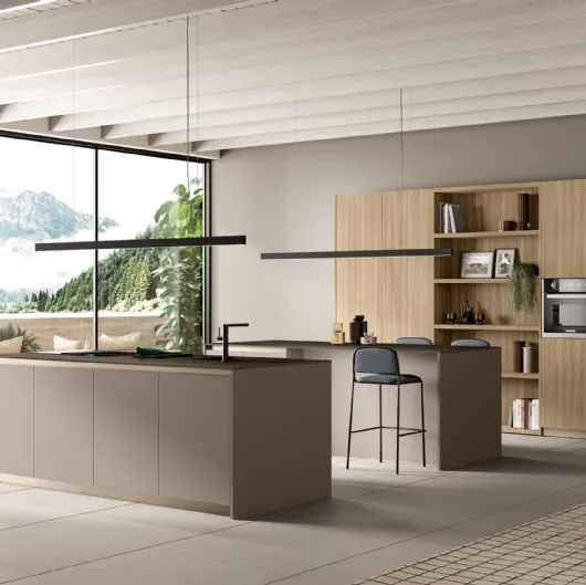 Cucina Moderna con doppia isola Angolo 37 di Colombini Casa Artec