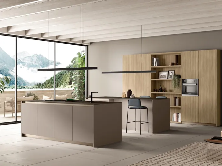 Cucina Moderna con doppia isola Angolo 37 di Colombini Casa Artec