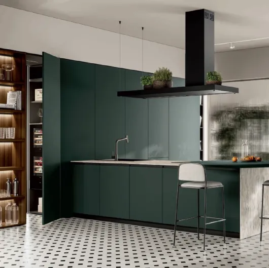 Cucina Moderna Linea|Lungomare 03 di Colombini Casa Artec